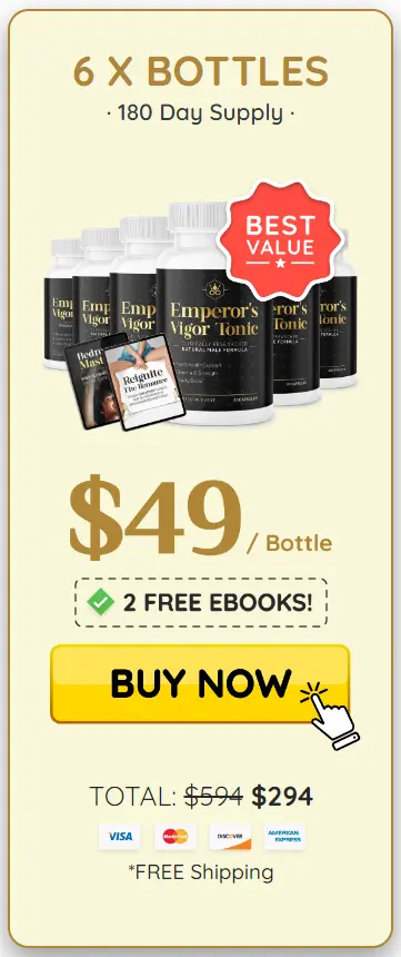 Emperors Vigor Tonic 6 bottle price